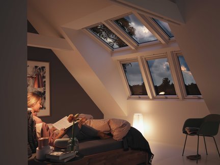 Lukarna VELUX Doskonałe rozwiązanie w przypadku renowacji lub adaptacji poddasza.
