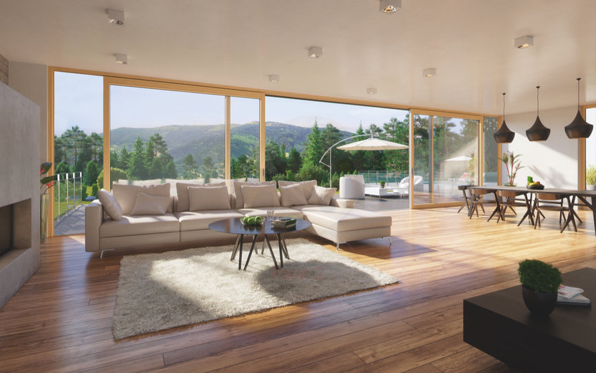 fot. FAKRO drzwi przesuwne INNOVIEW HST Sky