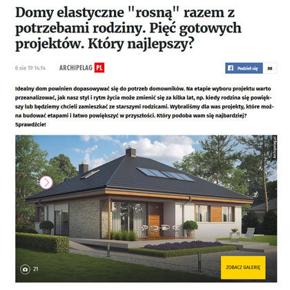 Projekty domów z poddaszem do adaptacji