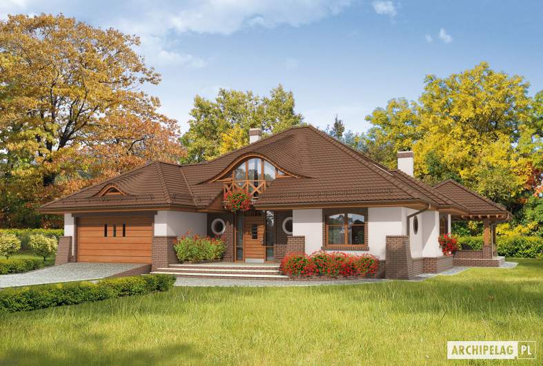 Projekt domu Seweryna G2 Mocca - animacja projektu