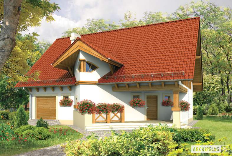 Projekt domu Daria G1 - animacja projektu