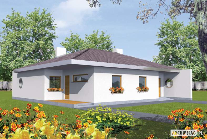 Projekt domu Lolita G1 - animacja projektu