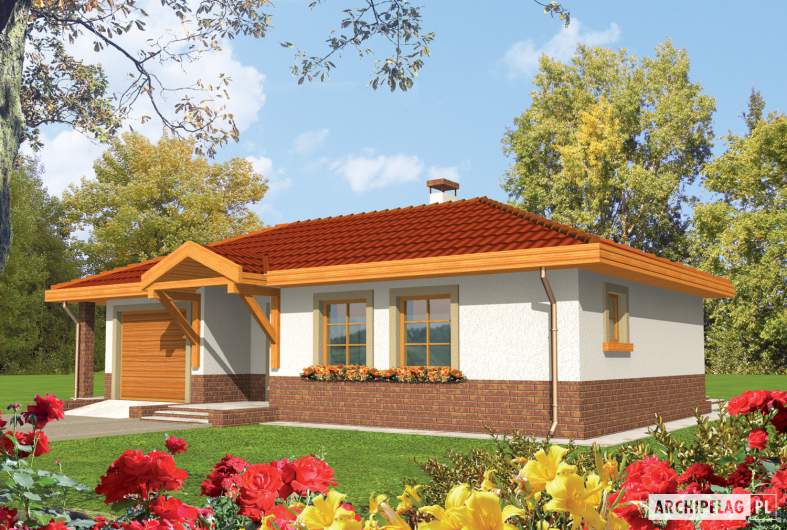 Projekt domu Erato G1 - animacja projektu