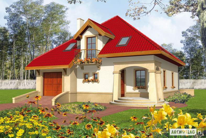 Projekt domu Lukrecja G1 - animacja projektu