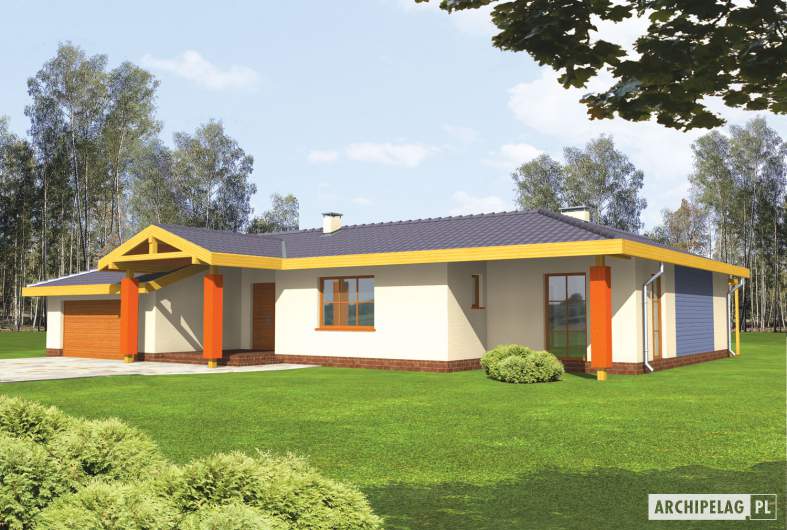 Projekt domu Sabina G2 - animacja projektu