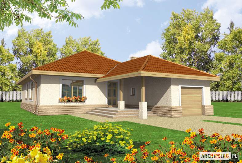 Projekt domu Lidka G1 - animacja projektu