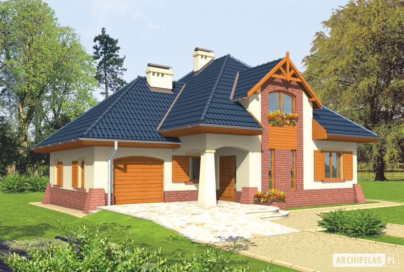 Projekt domu Nastazja G1 - animacja projektu