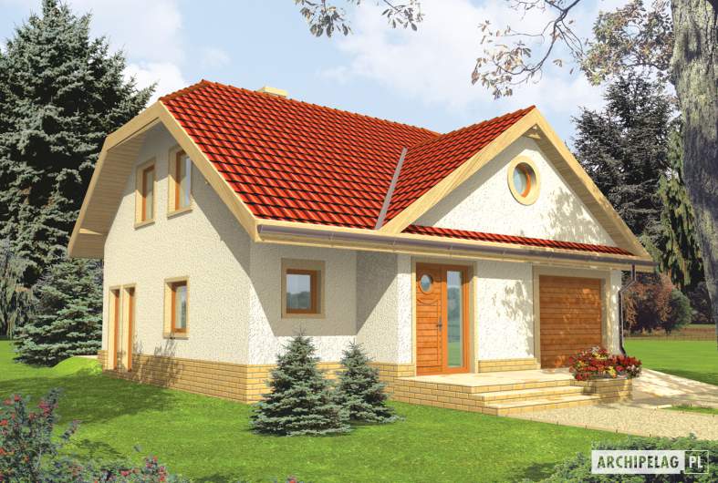 Projekt domu Oliwka G1 - animacja projektu