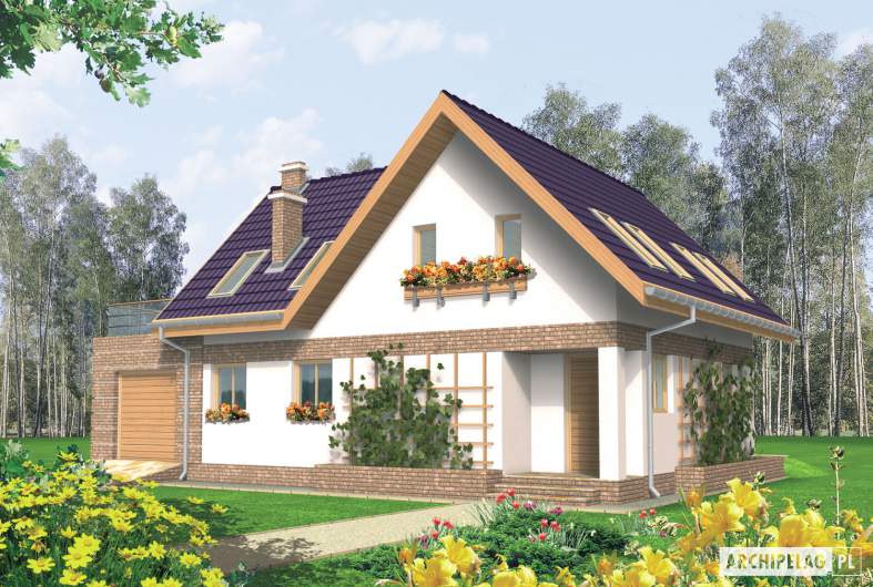 Projekt domu Madzia G1 - animacja projektu