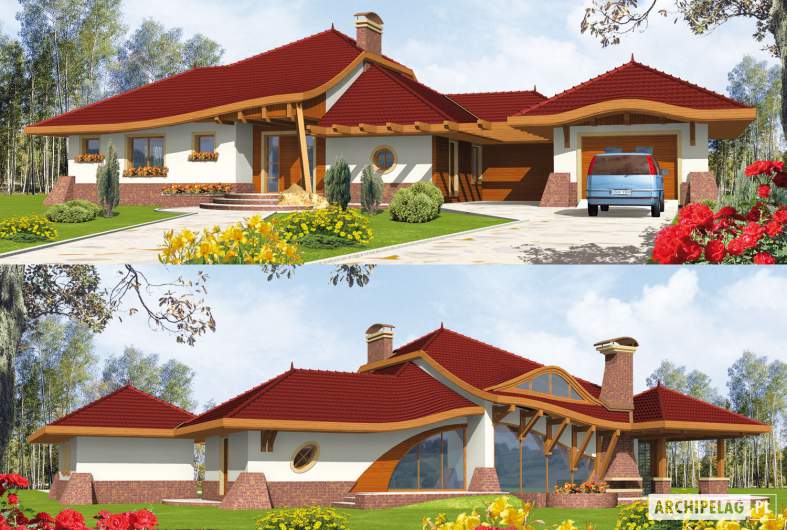 Projekt domu Henryk G1 - animacja projektu