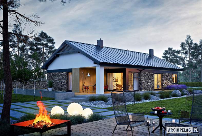 Projekt domu Daniel II G1 - animacja projektu