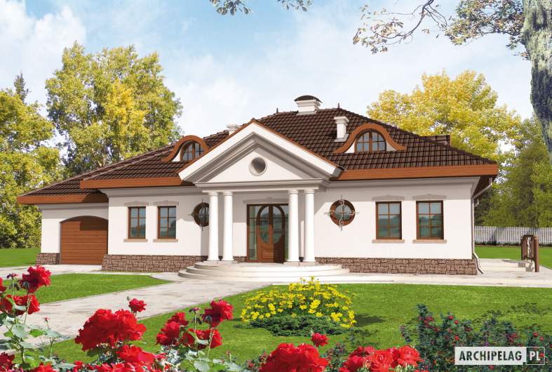 Projekt domu Radomiła G1 - animacja projektu