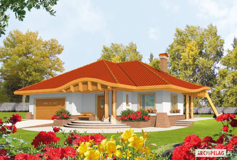 Projekt domu Sandra G2 - animacja projektu