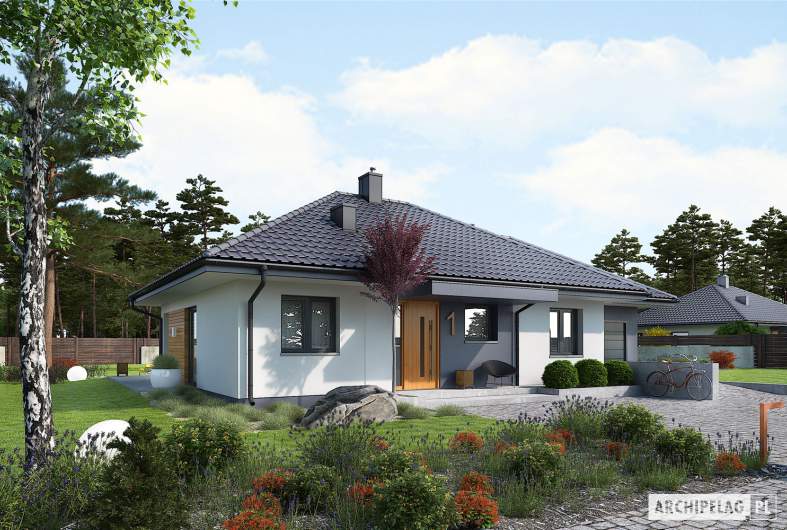 Projekt domu Mini 1 G1 - animacja projektu