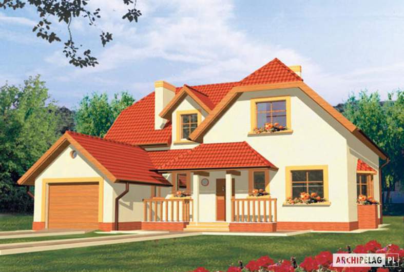 Projekt domu Marzena G1 - animacja projektu