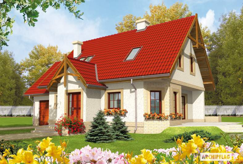 Projekt domu Igusia G1 - animacja projektu