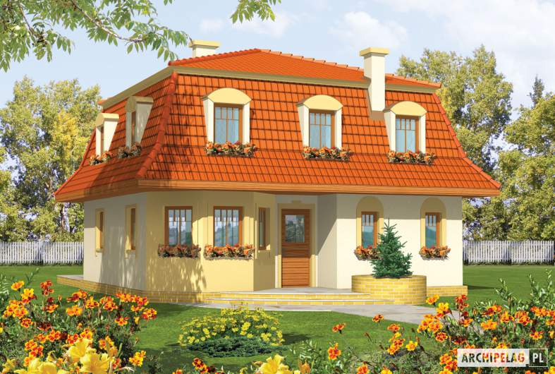 Projekt domu Agata - animacja projektu