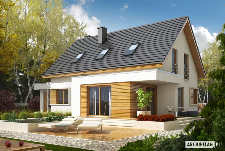 Projekt domu Patryk G1 - animacja projektu