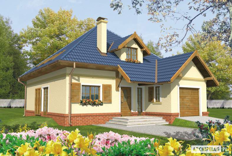 Projekt domu Milo G1 - animacja projektu