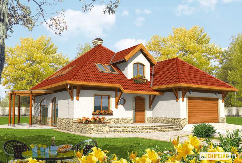 Projekt domu Letycja G2 - animacja projektu