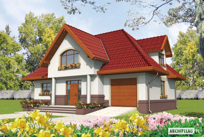 Projekt domu Ofelia G1 - animacja projektu