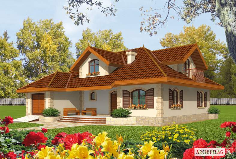 Projekt domu Marysia G1 - animacja projektu